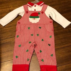 6M boys Christmas outfit